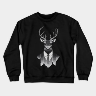 Suited deer Crewneck Sweatshirt